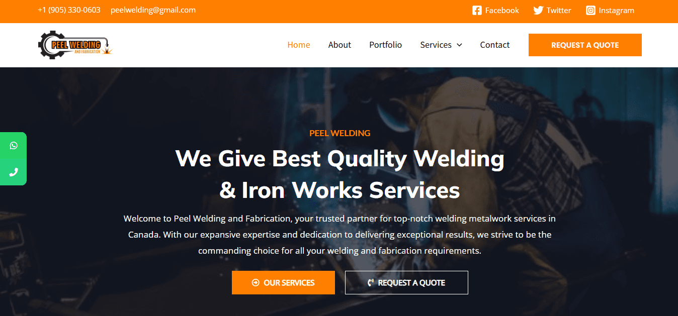 Peelwelding