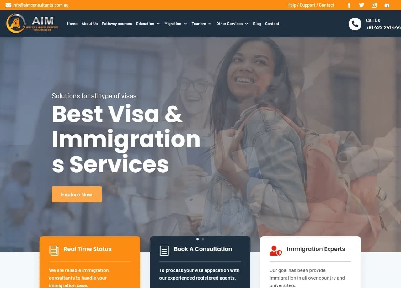 Aim Education & Migration